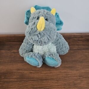 DEMDACO Drake Mellow Fellows Dinosaur Turquoise Children's Plush Stuffed Animal